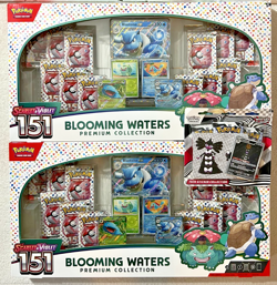 POKEMON SCARLET & VIOLET 151 BLOOMING WATERS PREMIUN COLLECTION LOT OF 2 + BONUS - Image 3