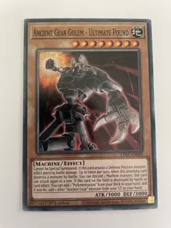 Ancient Gear Golem - Ultimate Pound LDS1-EN085 Yugioh Single - Image 1