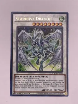Yugioh Stardust Dragon TOCH-EN050 Starlight Mint/ New - Image 1