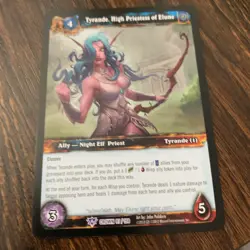 World of Warcraft TCG Crown 97/198 Tyrande, High Priestess of Elune - Image 1