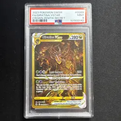 PSA 9 Giratina VSTAR GG69 Crown Zenith Secret Rare Gold Card Pokemon Graded Mint - Image 1