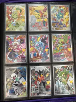 Pokemon TCG First Partner Illustration Series 2 Collection **Full Set of 9** - Image 1