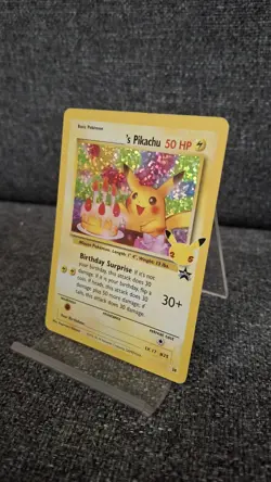Pokemon TCG - 2021 Celebrations Classic Collection Birthday Pikachu 24 MINT - Image 2