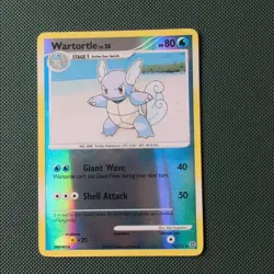 Wartortle 75/132 Pokemon Secret Wonders Trading Card Reverse Holo - Image 1