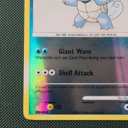 Wartortle 75/132 Pokemon Secret Wonders Trading Card Reverse Holo - Image 5