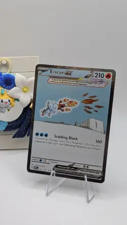 Pokemon Eiscue ex 222/197 Obsidian Flames Card - Image 1