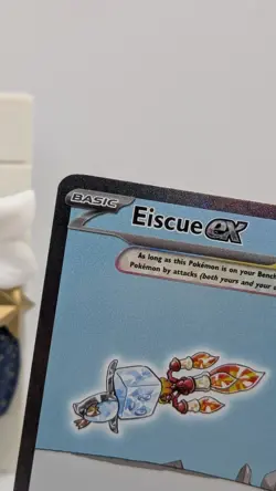 Pokemon Eiscue ex 222/197 Obsidian Flames Card - Image 2