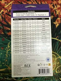 One Piece Starter Deck ST04 TCG: English Animal Kingdom Pirates BRAND NEW SEALED - Image 2