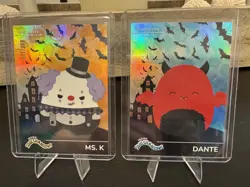 Squishmallows Panini Halloween Themed 2 Card Lot NM Trading Cards - Image 1