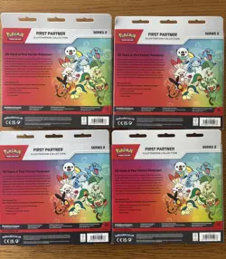 X4 First Partner Illustration Collection Series 2 NEW SEALED Pokemon TCG - Image 2