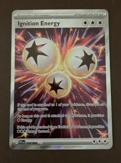 Ignition Energy 124/094 Ultra Rare - Phantasmal Flames - Pokemon TCG - NM/M - Image 2