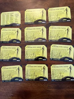 The Nightmare Before Christmas 2001 NECA 72 card complete Trading Card Set - Image 2