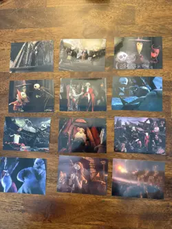 The Nightmare Before Christmas 2001 NECA 72 card complete Trading Card Set - Image 3
