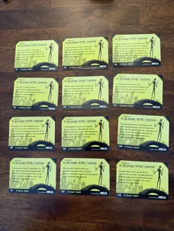 The Nightmare Before Christmas 2001 NECA 72 card complete Trading Card Set - Image 4