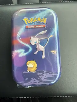 Pokemon TCG Kanto Power Mini Tin Mew and Psyduck Edition brand NEW sealed - Image 1