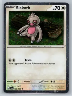 Slakoth (Cosmos Holo) Holo Common Miscellaneous Cards & Products 160/193 NM - Image 1
