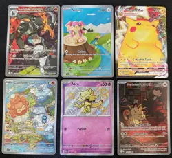 Lot of 10 NM Illustration Rare Pokemon Cards - Image 1