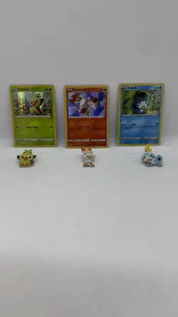 Grookey Scorbunny Sobble SWSH001 SWSH002 SWSH003 Pokemon Card & Collectible Pins - Image 2