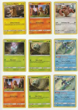 Pokemon TCG Detective Pikachu 2019 12-Card Lot Holo - Image 1