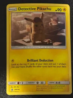 Pokemon TCG Detective Pikachu 2019 12-Card Lot Holo - Image 5