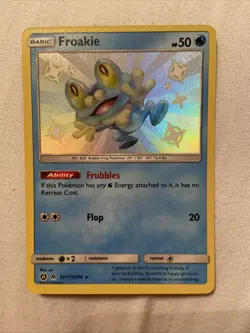 POKEMON TCG CARD Froakie SV11/SV94 Hidden Fates Shiny Vault 2019 Shiny Holo - NM - Image 1