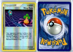 Pokemon Card - Warp Point Majestic Dawn 88/100 2008 Uncommon Reverse Holo HP - Image 3