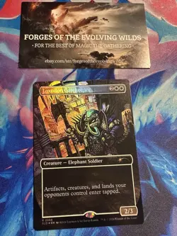 Loxodon Gatekeeper Foil TMNT Secret Lair Kevin Eastman Colors Teeneage Mutant - Image 1