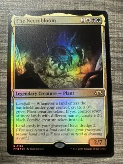 The Necrobloom Foil R Modern Horizons 3 194 NM - Image 1