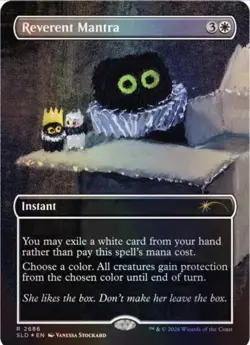 Magic The Gathering Secret Lair Purr Majesty Foil Edition PRESALE - Image 2