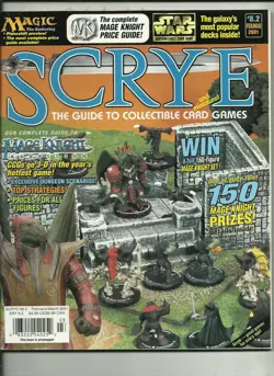SCRYE MAGAZINE - #8.2 (CCG'S, MAGIC THE GATHERING etc.) 2001 - Image 1