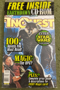 INQUEST MAGAZINE - #35 (CCG'S, MAGIC THE GATHERING etc.) 1998 (SEALED) - Image 1