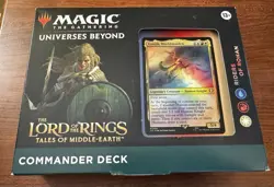 Lord of the Rings: Tales of Middle Earth Commander Deck Riders of Rohan - Sealed - Image 1