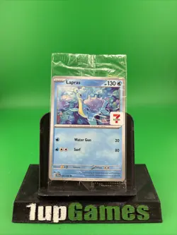 Lapras - 031/142 - Pokemon Stellar Crown 7/11 Promo SEALED NM - Image 1