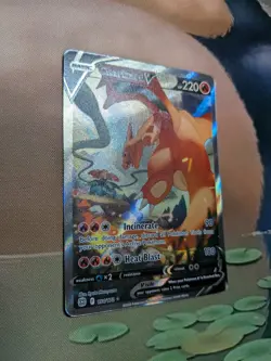 Pokemon TCG Charizard V 154/172 Brilliant Stars Full Art Holo Ultra Rare - Image 2