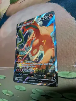Pokemon TCG Charizard V 154/172 Brilliant Stars Full Art Holo Ultra Rare - Image 3