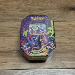 Pokemon TCG - Mega Mega Moonlit Tin - Mega Gengar Ex Promo - Sealed And In Hand - Image 1