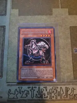 YUGIOH HORUS THE BLACK FLAME DRAGON LV4 SOD-EN006 RARE UNLIMITED ED VLP - Image 1