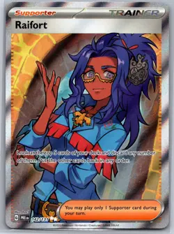 Raifort 142/131 Holo Ultra Rare Prismatic Evolutions Pokemon Near Mint - Image 1