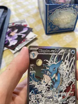Pokemon TCG Shrouded Fable Scarlet and Violet Kingdra EX 131 Promo - Image 2