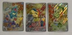 Pokemon TCG: First Partner Illustration Collection Series 2 - JOHTO GEN 2 set - Image 1