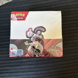 Pokemon TCG Destined Rivals Full Booster Box 36 Packs, English, New and Sealed - Image 1
