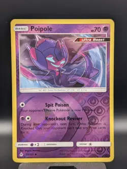 Poipole 55/131 UC Forbidden Light Pokemon Reverse Holo NM/M - Image 1