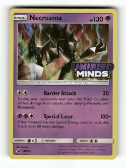 Necrozma - (Prerelease) - SM204 - Sun & Moon Promo - Pokemon - Promo - Holo NM - Image 1