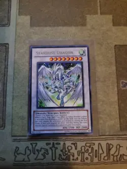 YUGIOH STARDUST DRAGON TU06-EN007 RARE UNLIMITED ED VLP - Image 1