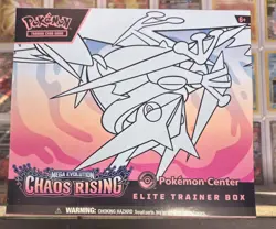 Chaos Rising POKEMON CENTER Exclusive Elite Trainer Box ETB New Factory Sealed - Image 1