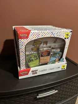 Pokemon 151 Poster Collection Box Display 6 Boxes, 18 Booster Packs - Image 3
