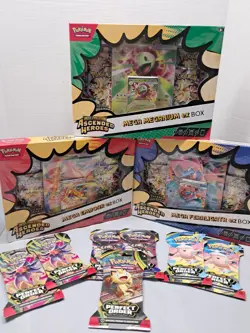 Pokemon Bundle 3 Mega Evolution Ascended Heroes Plus 7 Booster Perfect Order - Image 1