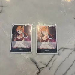 Nami OP16-091 R The Time of Battle Foil English One Piece NM X2 - Image 1