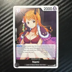 Nami OP16-091 R The Time of Battle Foil English One Piece - Image 1