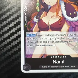 Nami OP16-091 R The Time of Battle Foil English One Piece - Image 4
